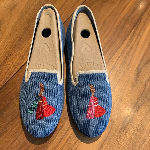 Hudson's Bay classic cotton v neck pull over sweater, EUC, long sleeve, Sz M, - Picture 15 of 16